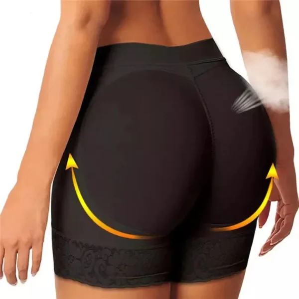 Shapewear-shorts med rumpeløft - Bilde 2