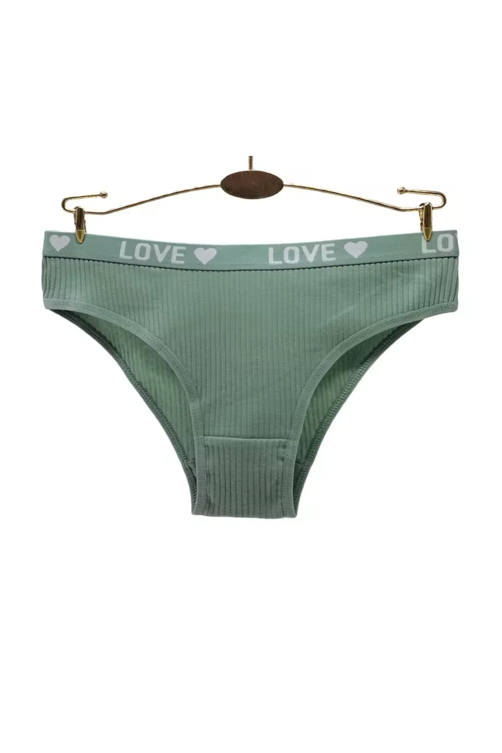 6-pk LOVE Bomullstruser - Bilde 2