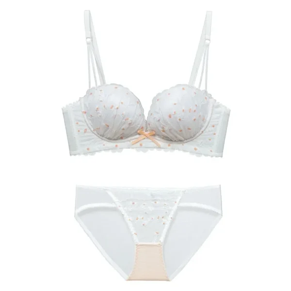Elegant undertøyssett med blonde - Bilde 3