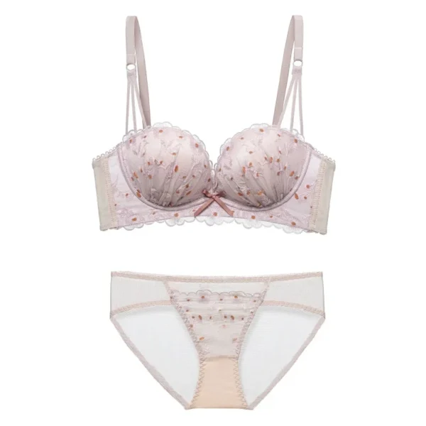 Elegant undertøyssett med blonde - Bilde 2