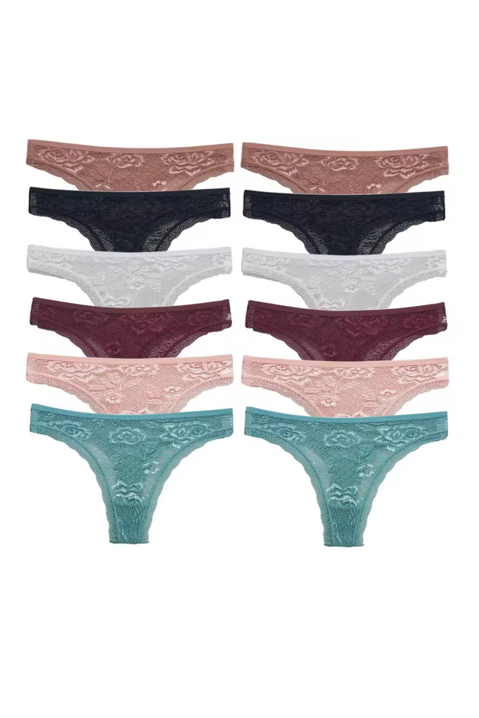 12-pk Sexy Lingerie Truser - Bilde 3