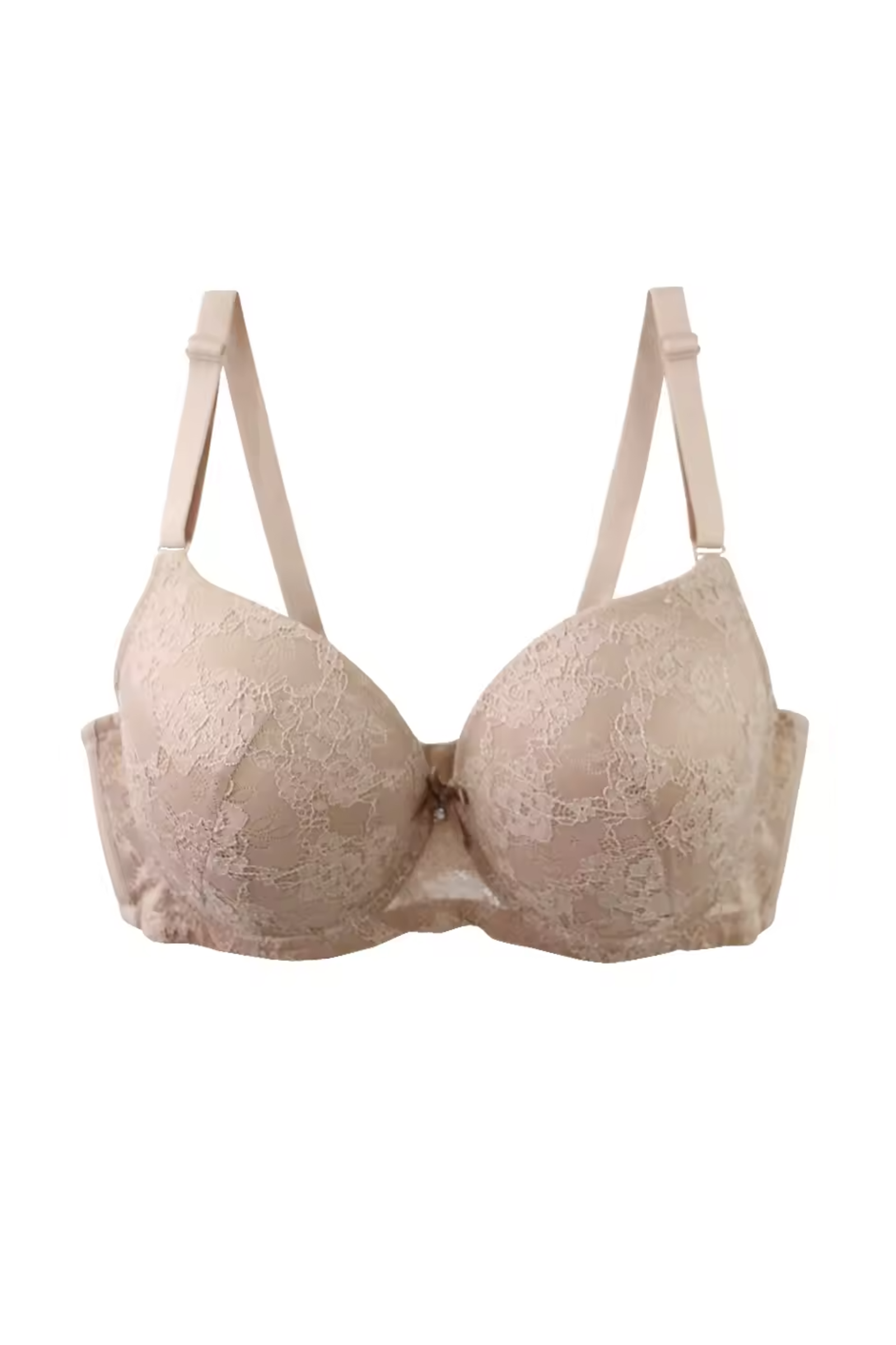 Romantisk Blonde-BH med Sløyfe - Bilde 2