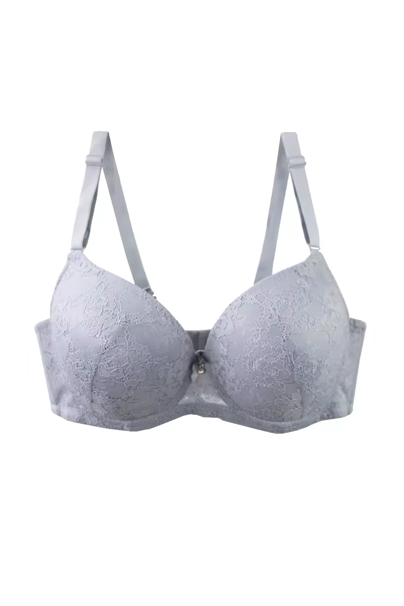 Romantisk Blonde-BH med Sløyfe - Bilde 3