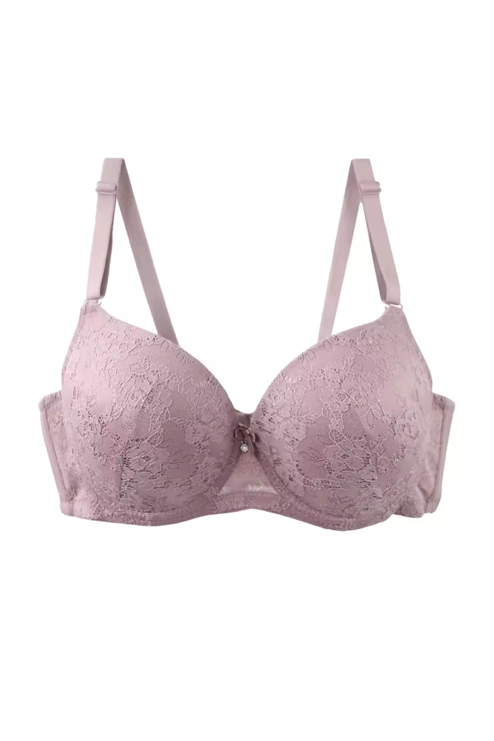 Romantisk Blonde-BH med Sløyfe - Bilde 4